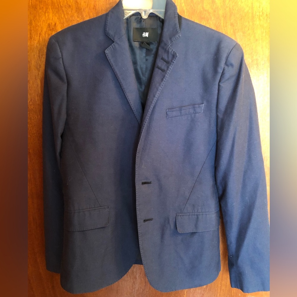 H&M dark blue blazer